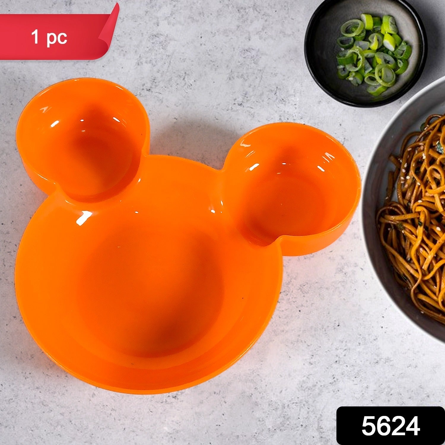 5624 Mickey Mouse Shape Plates for Kids, BPA Free, & Unbreakable Children’s Food Plate, Kids Bowl, Fruit Plate, Baby Cartoon Bowl Plate, Tableware (1 Pc) 5624 Mickey Mouse Shape Plates for Kids, BPA Free, & Unbreakable Children’s Food Plate, Kids Bowl, Fruit Plate, Baby Cartoon Bowl Plate, Tableware (1 Pc)